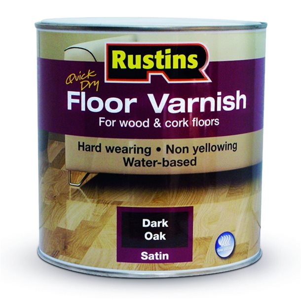 2. Rustins Floor Varnish – Best Varnish for a Quick-Dry Finish