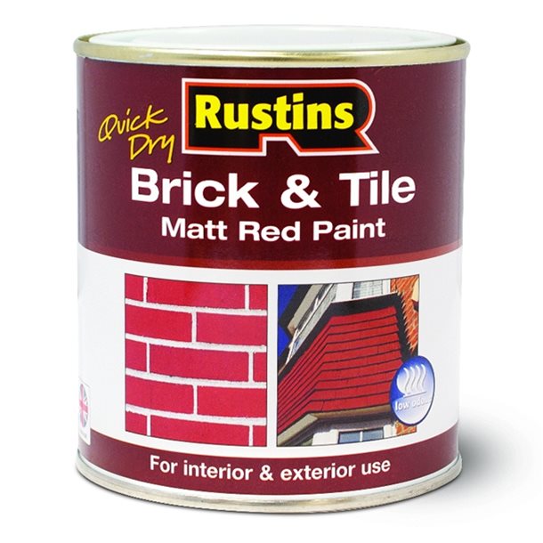 1. Rustins Quick-Dry Brick & Tile Paint